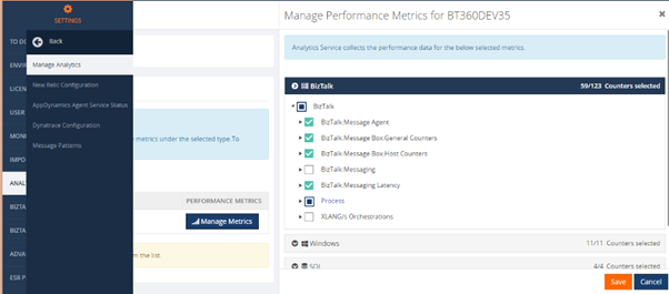 Performance Data Collection Optimisation